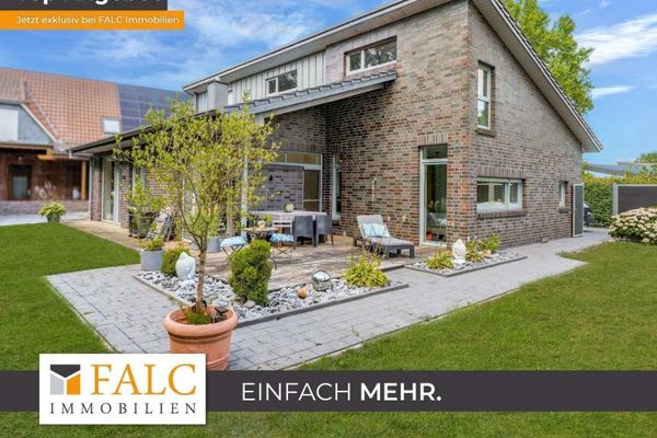 Modernes Wohnen auf einer Ebene – Exklusiver Bungalow in Friesoythe-Gehlenberg