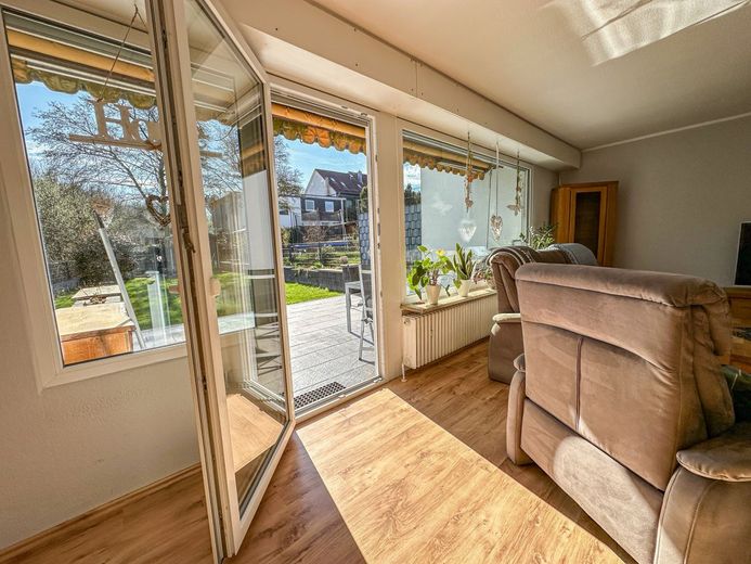 Wohlfühloase im Lenneper Reihenendhaus – Wohnzimmer