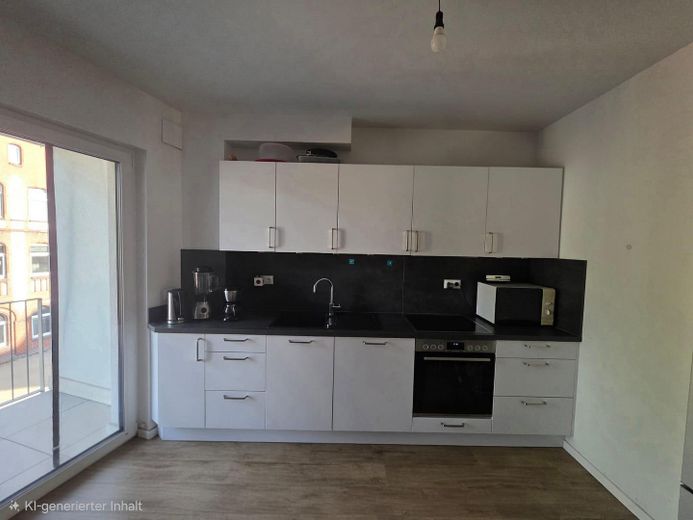Moderne 2-Zimmer-Wohnung mit Balkon & Loggia, EBK und Stellplatz in Hannover-Anderten – Einbauküche