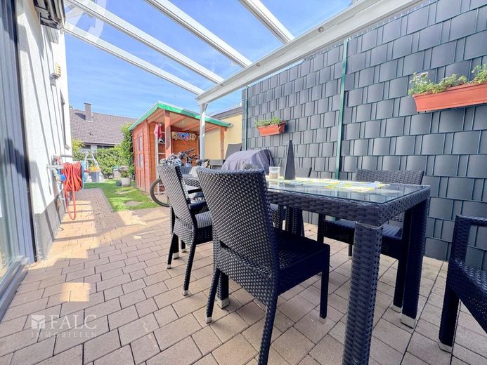 Platz zum Leben, Lieben &amp; Ankommen - moderne Wohnung – Terrasse