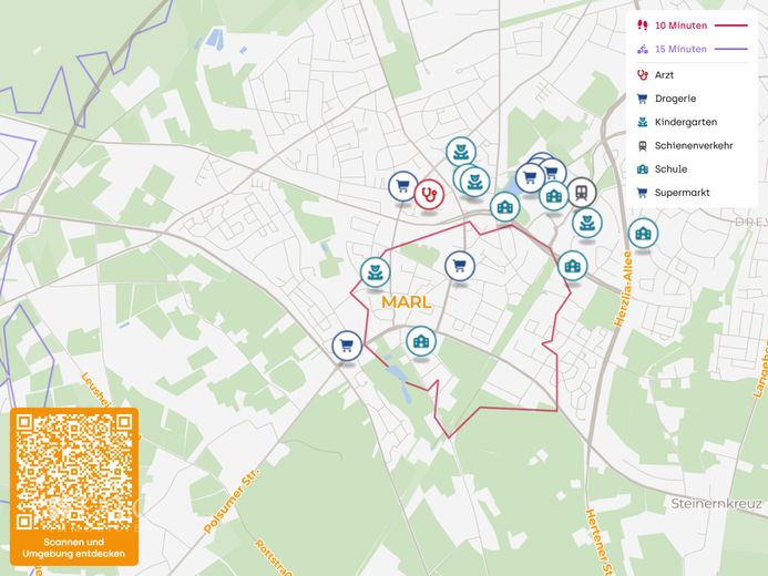 Licht, Raum und Lebensqualität - Ihre neue Wohnung in Marl – Lageplan