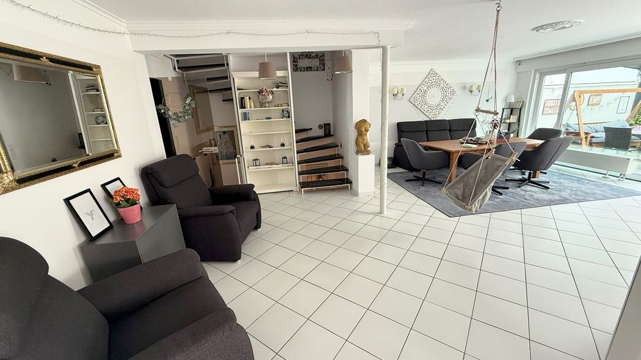 offenes Wohnzimmer 