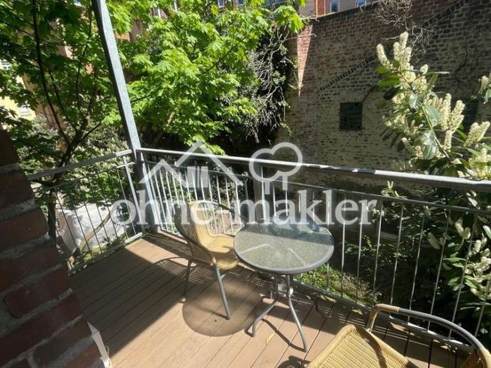 Helle 2-Zi- Wohnung mit Balkon in ruhiger Lage- Reichstr. NBG – Foto 1
