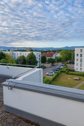 Weitsicht Dachterrasse