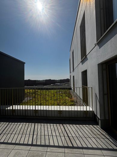 Prima occupazione | Appartamento di nuova costruzione con 2 locali, terrazza sul tetto e vista sulle Alpi – Dachterrasse - Bergblick