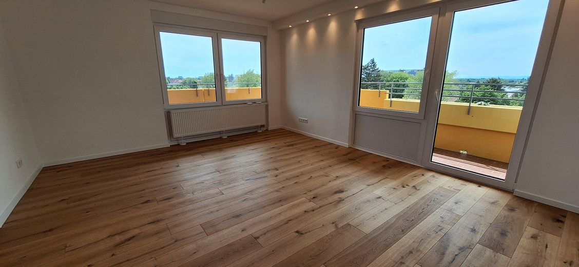 4ZKB Kernsaniert | Klima | Handschuhsheim mit Süd-West-Blick – Weitblick in die Pfalz