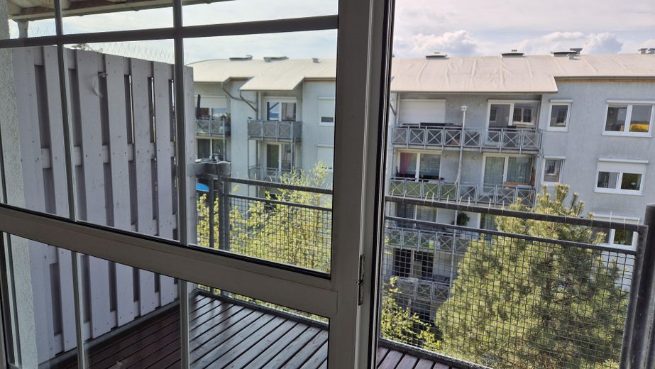 Sicht vom Balkon