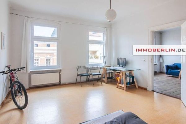 IMMOBERLIN.DE - लोकप्रिय कiez स्थान पर आकर्षक पुरानी इमारत की अपार्टमेंट