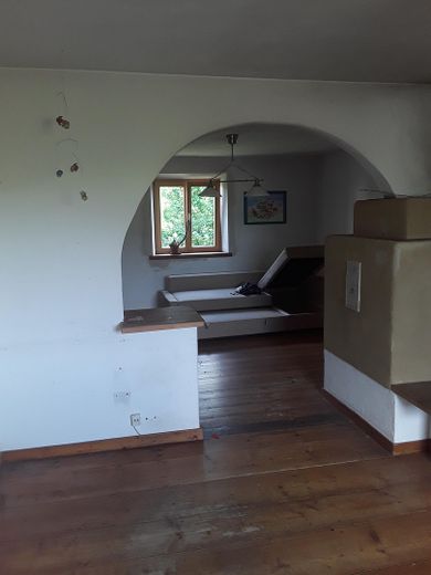 House on the edge of the village – Wohn- und Arbeitszimmer