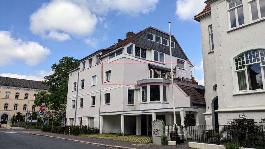 Wohnung von außen