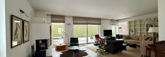 Wohnzimmer und Kamin