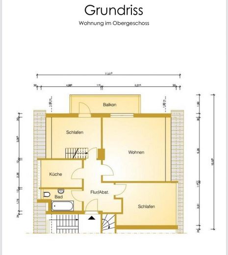 Grundriss Wohnung