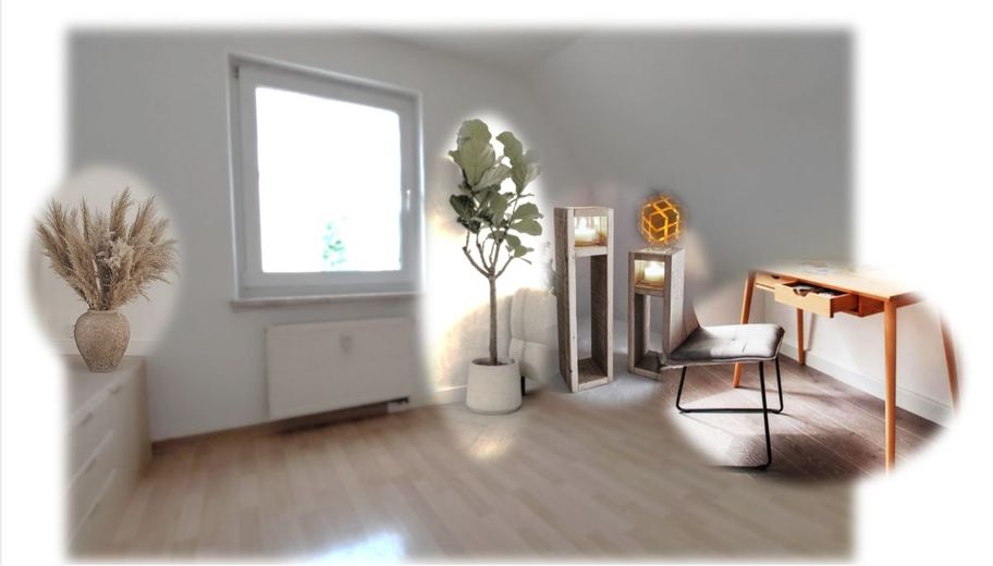 Mieteigentum-sichere, wertbeständige 3-Zimmer Dachwohnung – Büro