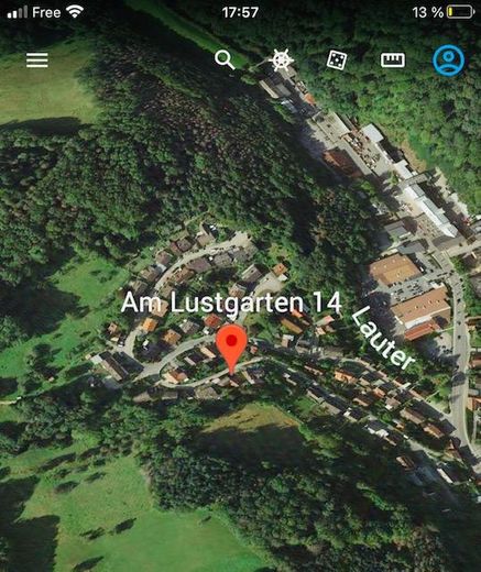 Lageplan Am Lustgarten 14