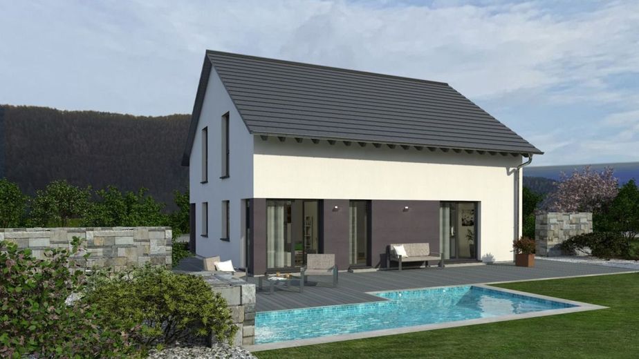 UNA CASA CHE CONVINCE PER LA GRANDE DISPONIBILITÀ DI SPAZIO – Ansicht Garten