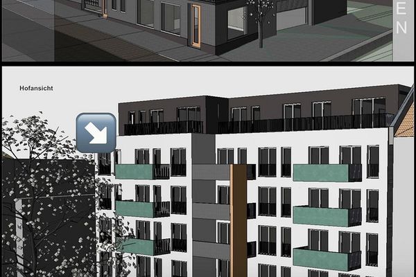 Wohnen mit Stil und Tiefgarage: 3-Zimmer-Wohnung mit Balkon in Dresdner Neustadt