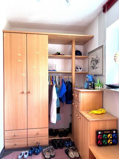 Einbau-Garderobe Windfang