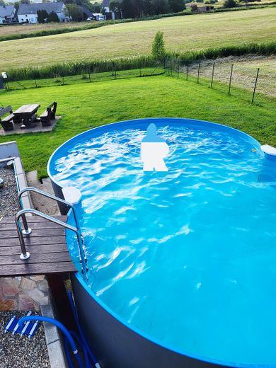 Aussenpool, beheizt/Wärmepumpe