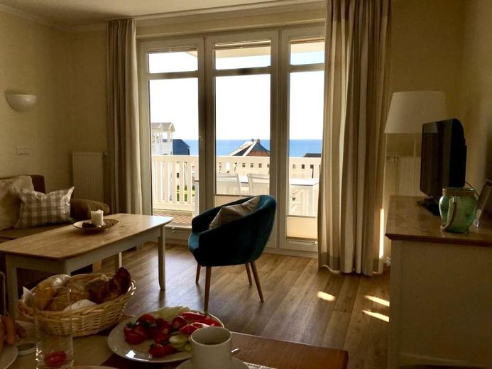 Beim Frühstückskaffee schon den Meerblick genießen – 3-Zimmer-Wohnung in allerbester Lage – Frühstück mit Meerblick  