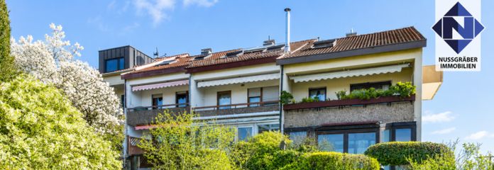 Sonniges, großzügiges Reiheneckhaus mit Wintergarten und unverbaubarer Aussicht