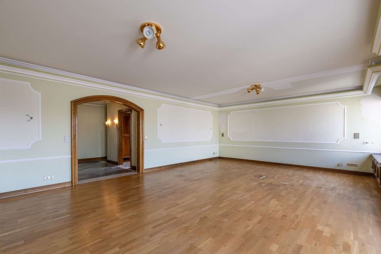 So könnte Ihr Leben in Sachsenhausen aussehen - 127m², zwei Terrassen, Frankfurter Skyline – Wohnzimmer