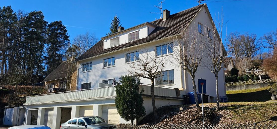 Solide ETW in Sigmaringen - Hang-Lage in der Talwiese – Seitenansicht