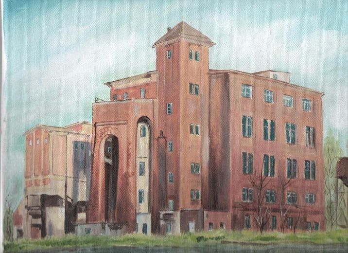 GÖL KENARINDA RÜYA / Bakım oteli ve tatil daireleri için onaylı B - İmar planı ile – Gemälde vom Objekt
