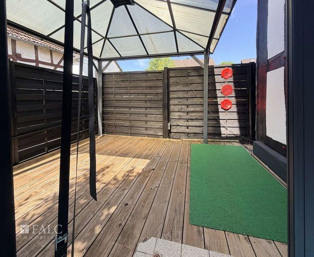 Charmantes Fachwerkhaus mit viel Potenzial – Terrasse