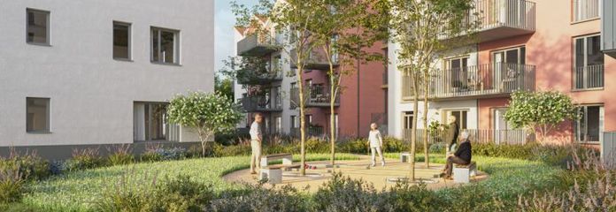 Leben im Grünen: Neubauwohnung im Schnellermühlen Quartier direkt an der Pfinz