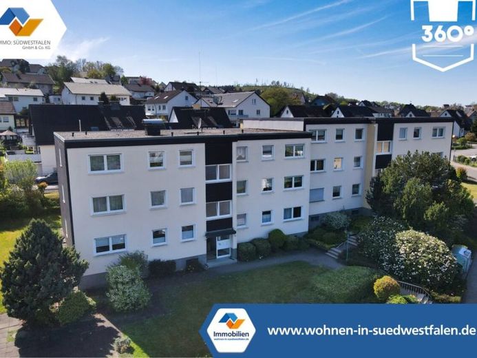 VR IMMO: Einziehen & wohlfühlen: Sehr gepflegte 3-Zimmer-Wohnung in Herscheid. – फोटो 1