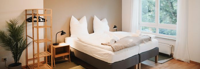 Schlaf- und Wohnbereich