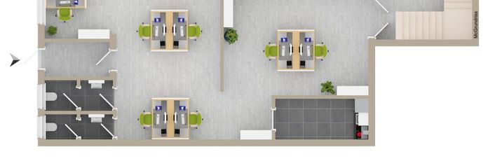 Grundriss/Einrichtungsbeispiel