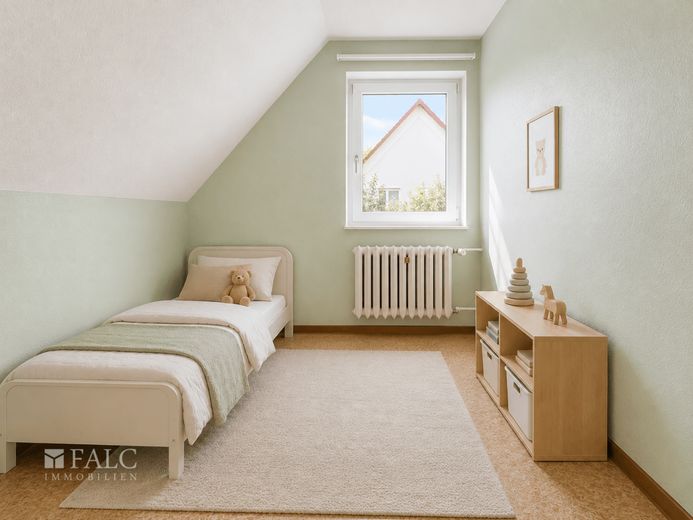 Provisionsfrei! Familienfreundliches Einfamilienhaus in ruhiger Wohnlage – Kinderzimmer digital eingerichtet