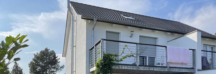 Musterhaus Gartenseite