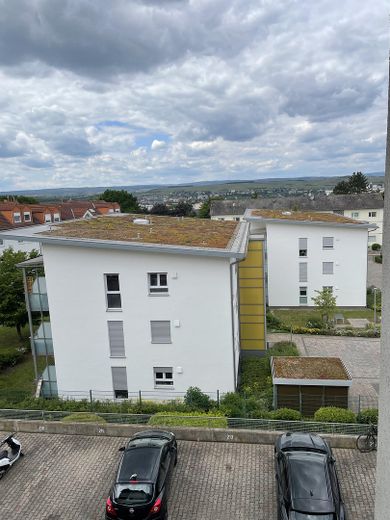 64 m2 Maisonette mit Blick über Bad Kreuznach zu verkaufen – Blick vom Balkon