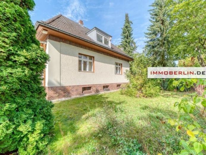 IMMOBERLIN.DE - Bella casa unifamiliare/bifamiliare da ristrutturare con giardino esposto a sud-ovest – Foto 1
