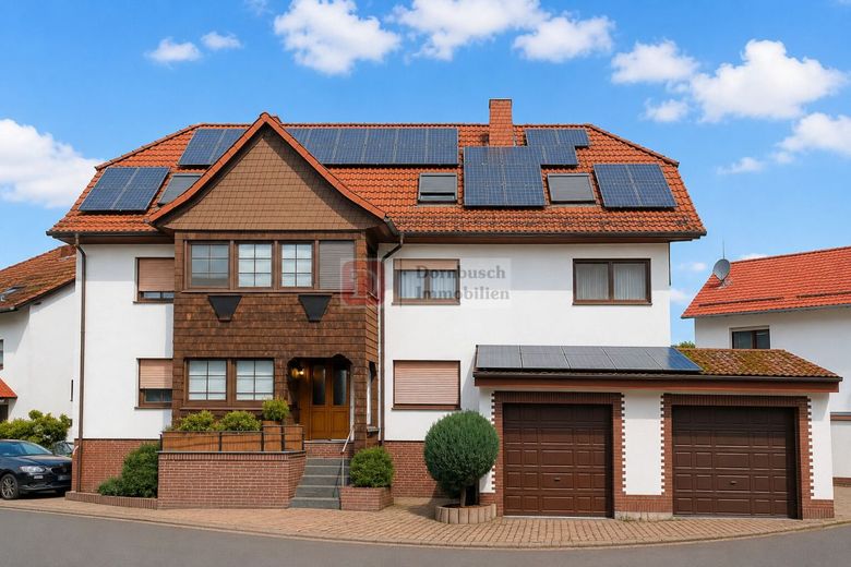 Top!! Mehrgenerationenhaus zur individuellen Nutzung mit Photovoltaikanlage – Hausansicht von vorne