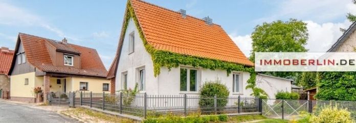 IMMOBERLIN.DE - आवासीय/व्यावसायिक उपयोग के लिए धूपदार बगीचे और पार्श्व भवन वाला आकर्षक घर