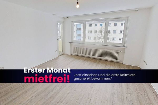 Perfekt für Paare oder eine kleine Familie: Gemütliche 3-Zimmer-Wohnung mit BALKON