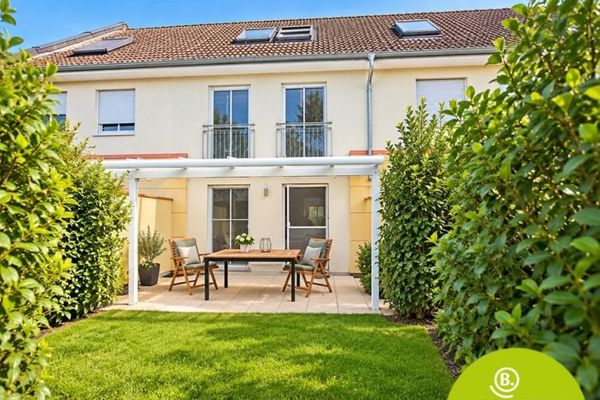 Young mid-terrace house in the popular Glockengarten district of Darmstadt-Arheilgen