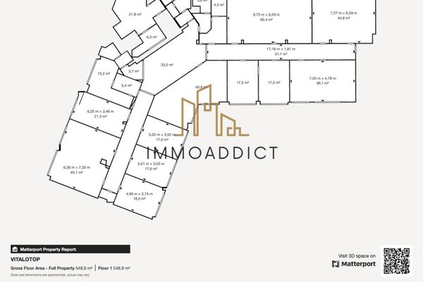 1 Room or 1 Floor? We offer the space for your healthcare, sports, wellness or beauty concept