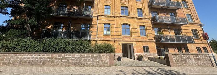 4-pièces au rez-de-chaussée 93,2m² à Buckau – parfaitement équipée pour les seniors – Hausansicht