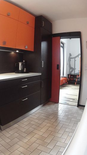 Küche mit Blick auf EZ