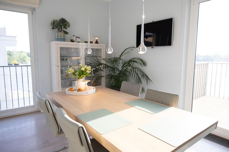 ¡Ubicación, ubicación, ubicación! ¡Apartamento en la Speicherstadt junto al agua! – Küche