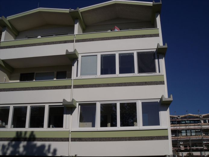 Ferienwohnung an der Ostsee in Schönberg-Holm.vom Eigentüme – Wohnung Rückseite