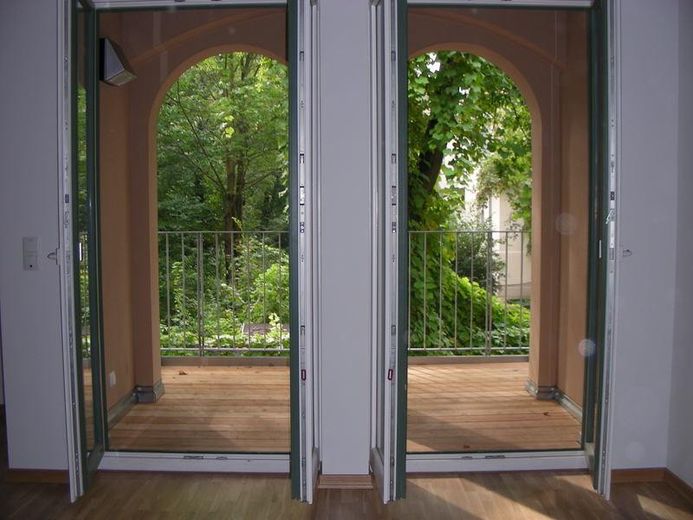 3 Zimmer Maisonette Wohnung, kernsaniertes Denkmal in Potsdam Nauener Vorstadt – Balkon