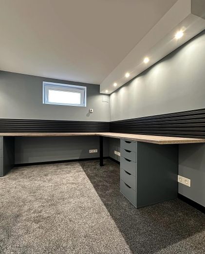 Modernisiertes Reihenendhaus in unverbaubarer Feldrandlage – provisionsfrei – Büro  /Gästezimmer Wohnkeller