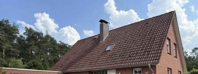 Maison individuelle avec grand terrain à Honerdingen – Ansicht Straßenseite