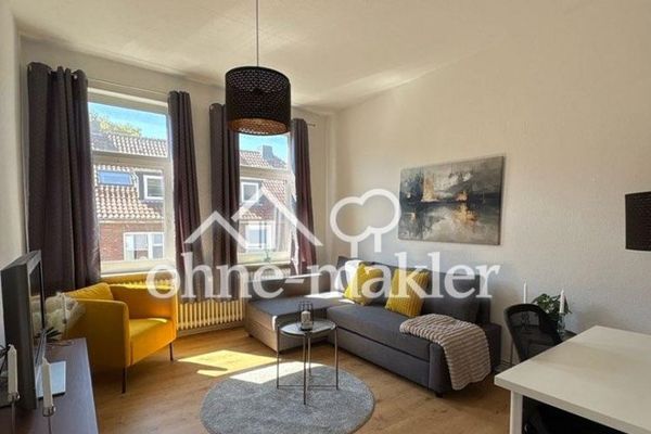 Voll möblierte 2-Zimmer-Wohnung in zentraler Lage Wilhelmshaven – Langzeitmiete willkommen