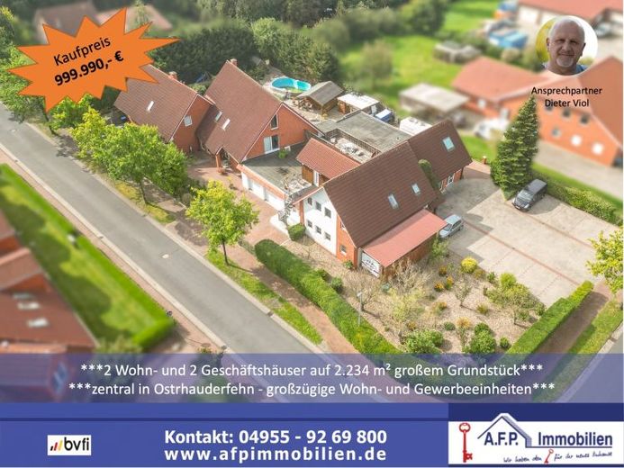 ***2 residential and 2 commercial buildings on a 2,234 m² large plot*** – Foto 1